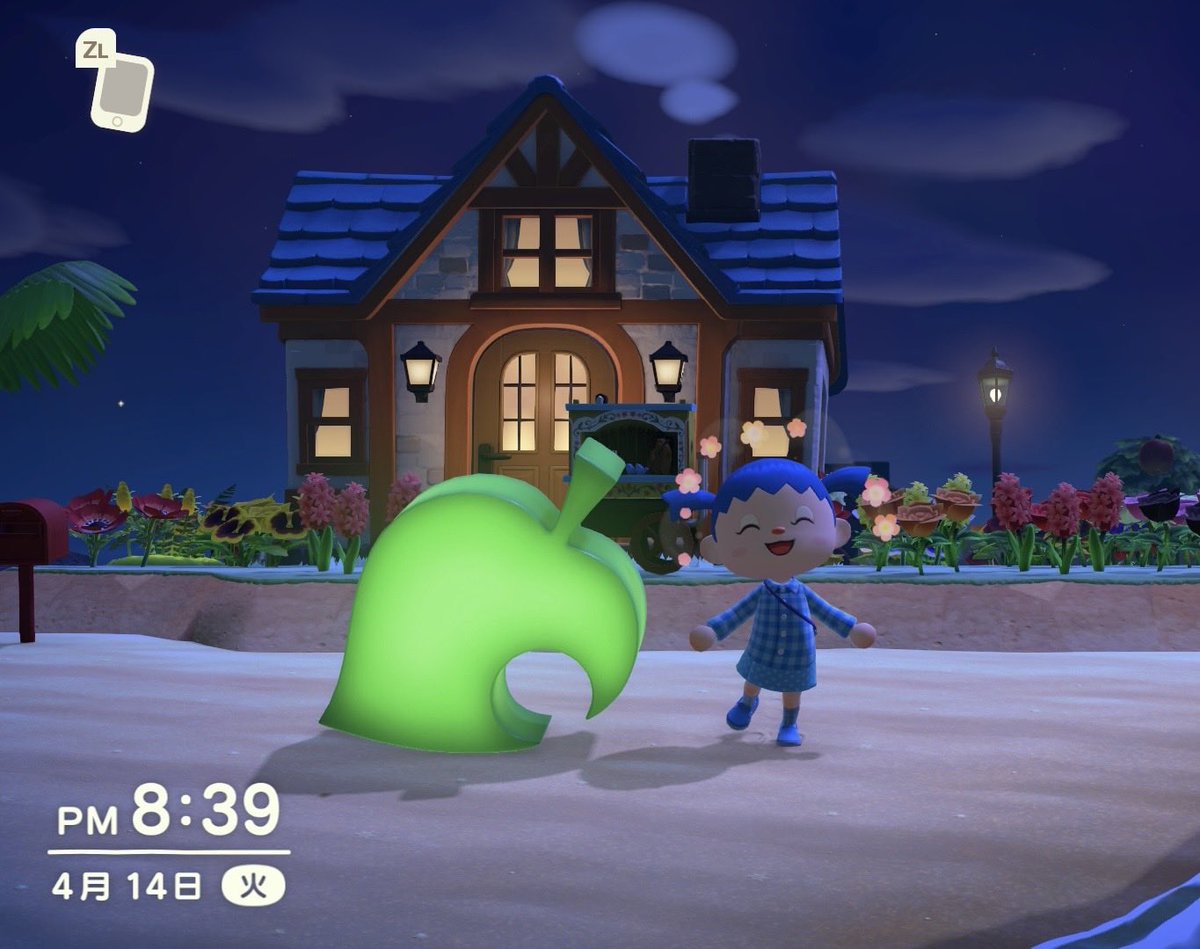 25周年か〜でかい！光る！おめでとう！　#どうぶつの森　#あつ森