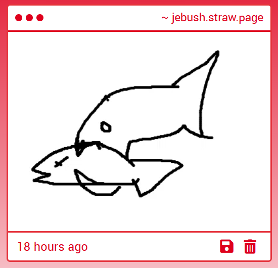 lil_froq13's tweet image. Oh no fish eating fish on my strawpage