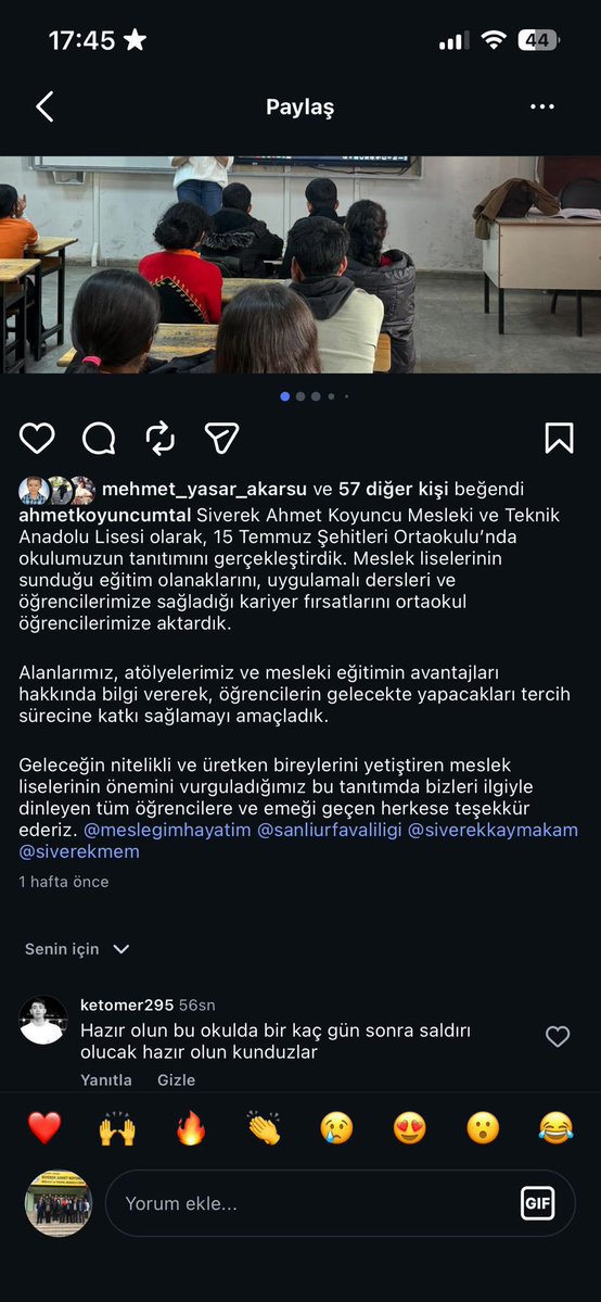 GEBETETV's tweet image. - Siverek saldırısı göz göre göre mi geldi ?

- Savcılığın burada ihmali var mı ?

- Okul Müdürü savcılığa gidip ihbarda bulundu mu ?

- Savcı, bu ihbarı ve mesajları ne kadar önemsedi? Şüpheli, ikmalen mi istendi ?

- Okul Müdürünün ve Öğretmenlerin ihbarı ciddiye alınıp