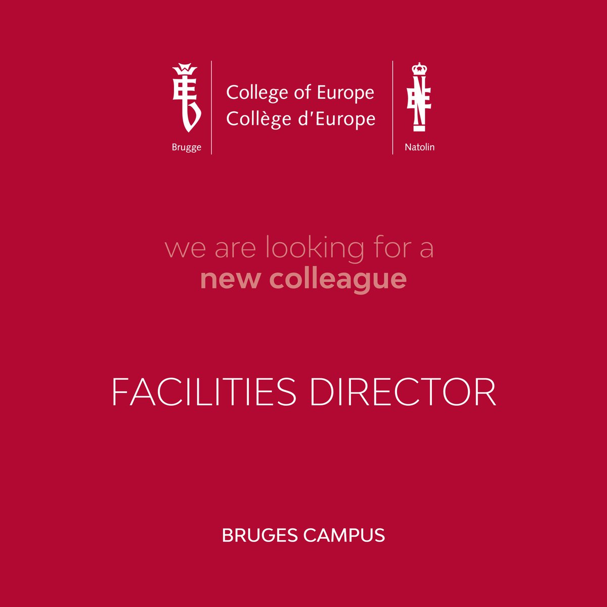 College of Europe tweet media