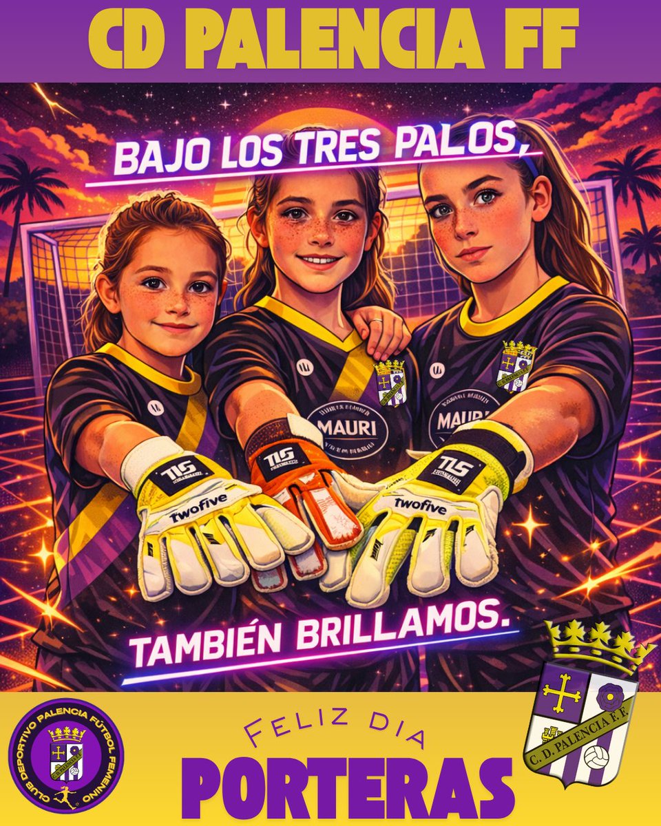 palenciafutfem's tweet photo. 𝗗𝗜́𝗔 𝗜𝗡𝗧𝗘𝗥𝗡𝗔𝗖𝗜𝗢𝗡𝗔𝗟 𝗗𝗘 𝗟@𝗦 𝗣𝗢𝗥𝗧𝗘𝗥@𝗦 🧤⚽🔥  

#AupaMoradas
#CreerCrecerySoñar
#MasPalentinasQueNunca https://t.co/uitL8Qgp8z