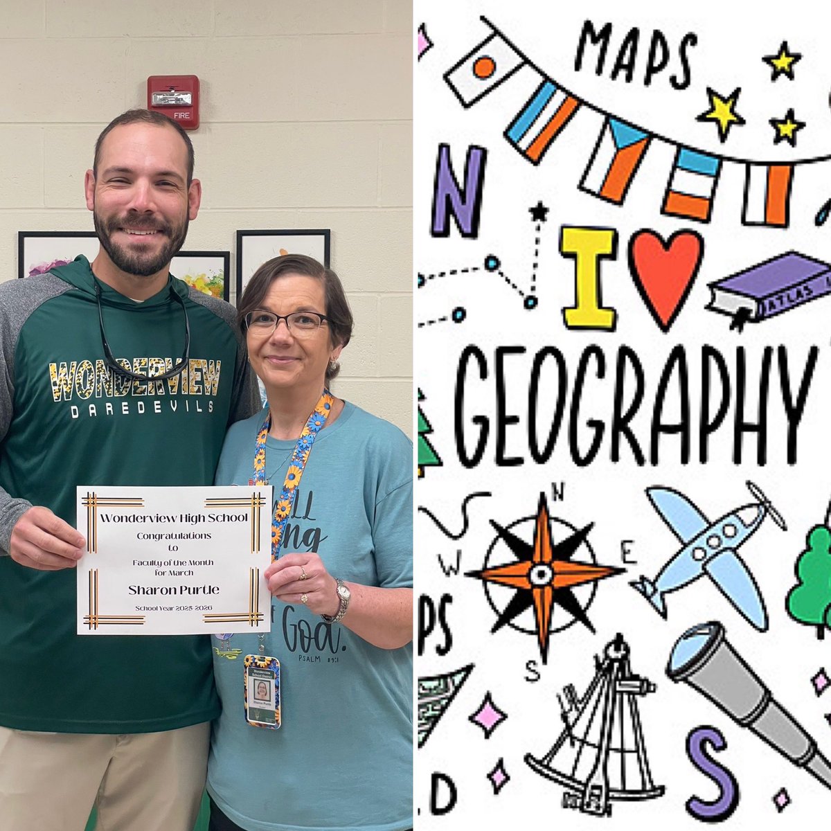 DaredevilPride's tweet photo. Congratulations to our March Teacher of the Month Ms. Purtle! We appreciate everything you do for Wonderview! https://t.co/QE5V0BDOj2