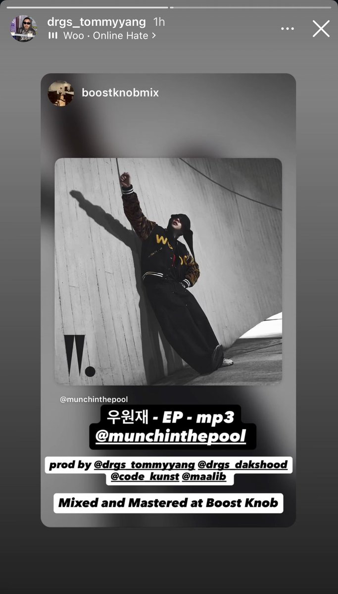 woowonjaebr's tweet image. 14.04.26 | ig story | drgs_tommyyang x munchinthepool 

#woo #woowonjae #우원재