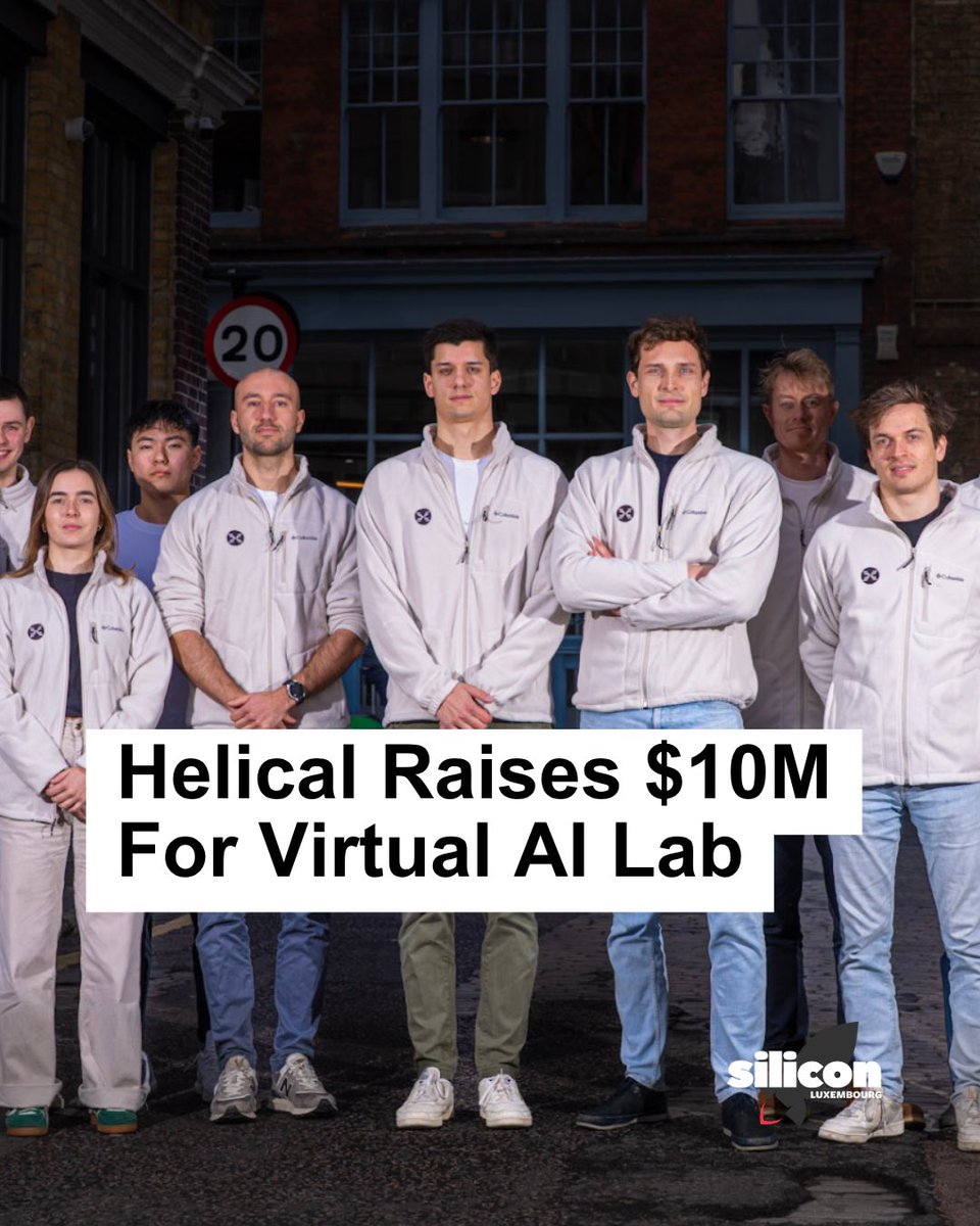 SiliconLux's tweet photo. Helical raises $10M to scale its virtual AI lab, turning bio foundation models into reproducible in-silico workflows for faster, more reliable drug discovery in pharma.

👉Read this article here : https://t.co/2Xc1AqxmNP

#Siliconluxembourg 
@LuxCityIncub @Luxinnovation https://t.co/6lZZUOdDvg