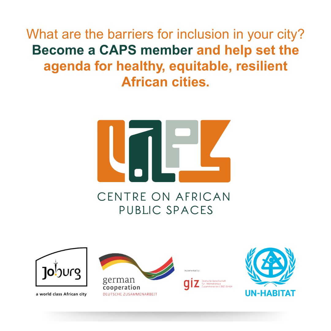 The Centre on African Public Spaces (CAPS) tweet media