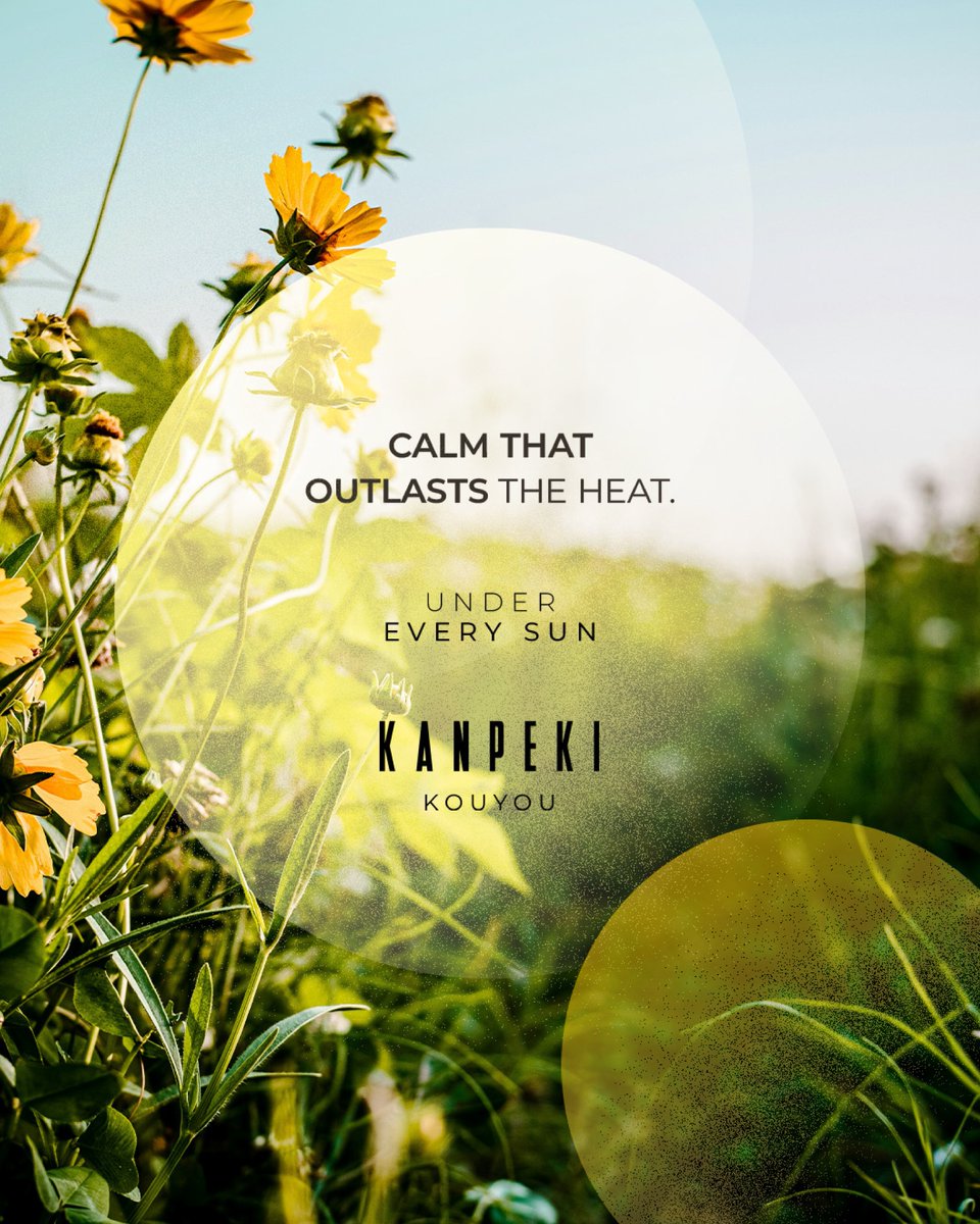 KanpekiCare's tweet image. When the days get brighter and the sun is stronger. Under every sun, skin remains calm.

The Fluid Sunscreen SPF 50 is a reliable, and moisturizing protective barrier, that remains invisible while leaving no whitecast.

Shop Now: kanpekicare.com/products/kouyo…
.
.
#KANPEKI #Sunscreen