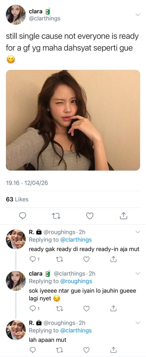 dorotheasie's tweet photo. #ryuries maha dasyat car—men dalam rangka waste her time soalnya naksir cowok kaga peka inisial r—yul 😒 https://t.co/jJZaw01qxq