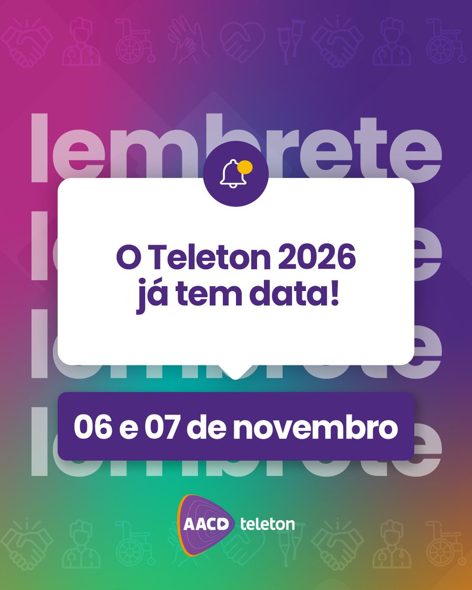 Teleton AACD tweet media