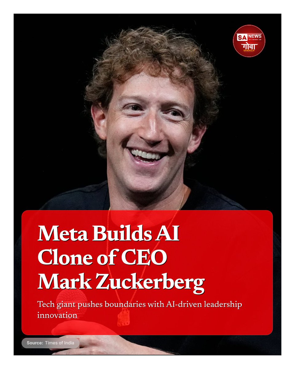 Meta is developing an AI-powered version of Mark Zuckerberg to interact with employees using his communication style and insights. The initiative aims to boost productivity, streamline decision-making, and strengthen competition in the fast-evolving AI landscape.
#meta #ai #world