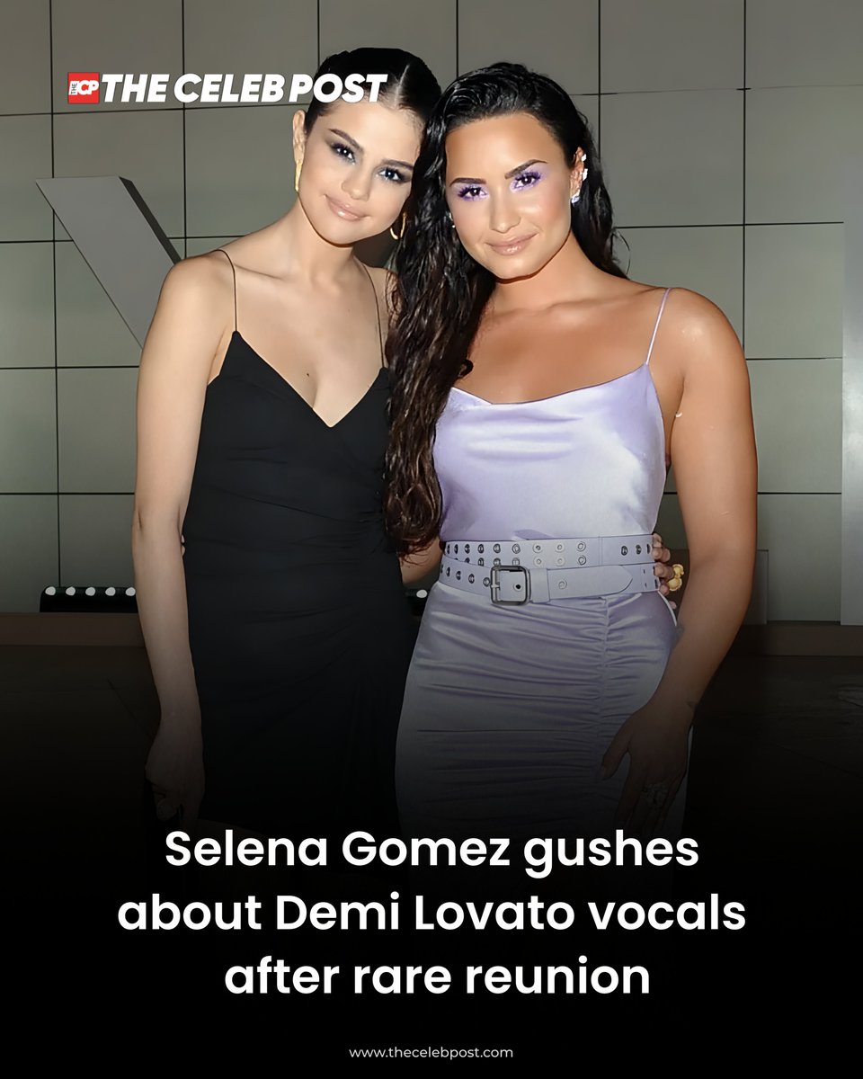 thecelebpost's tweet image. American singer Selena Gomez and Demi Lovato reunite after a decade.

Read more : thecelebpost.com/news/80607

#SelenaGomez #DemiLovato #ItsNotThatDeepTour #DisneyStars #PopSisterhood #Throwback #CelebrityNews #thecelebpost