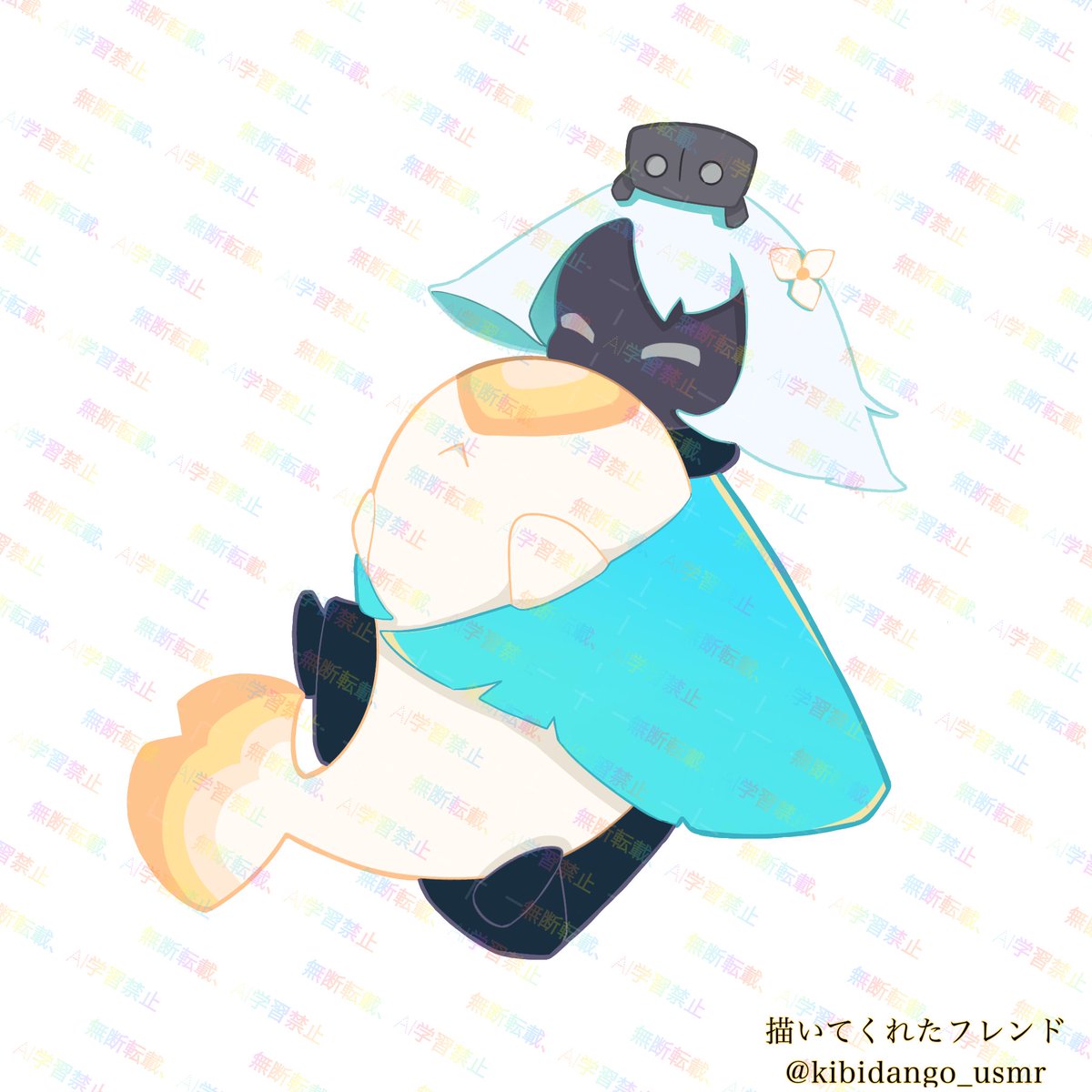 gentian_0826's tweet photo. これ、前に軽い気持ちで描いて〜♡と言って、フレさんに描いて頂きましてあの、お代もマネー代わりのキャンマラ代行も何も要らんと仰られまして……

ありがとうございます🙇‍♀️🙇‍♀️🙇‍♀️🙇‍♀️🙇‍♀️🙇‍♀️🙇‍♀️🙇‍♀️🙇‍♀️🙇‍♀️🙇‍♀️🙇‍♀️🙇‍♀️🙇‍♀️🙇‍♀️
ちゃんと学習等の防止になるようにと加工してます https://t.co/I2I8iZEyi4