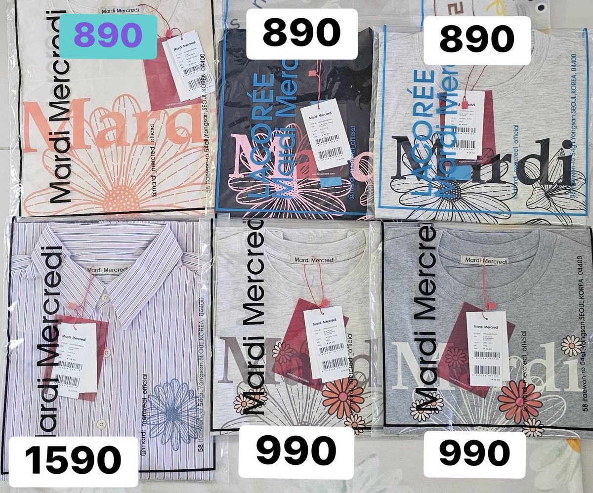 beemustore's tweet photo. ✨ พร้อมส่ง ❣️

MARDI / SATUR / KIRSH / VIDEO JOCKEY ✨
🏷️ ราคาในรูปรวมส่ง EMS

#พรีเกาหลี #พรีออเดอร์เกาหลี https://t.co/gXdnAix11M