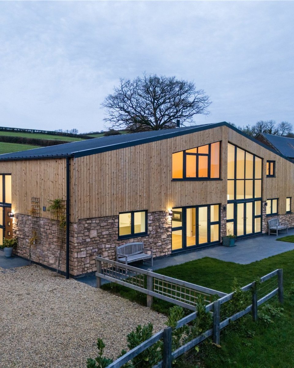 JS_Taunton's tweet image. New price
#Ashbrittle #Wellington #Somerset
Guide price £1,200,000

Contemporary #barnconversion surrounded by unspoilt countryside with far reaching views, stables, a double carport and approx 2 acres of grounds. Further land available by sep neg.

jackson-stops.co.uk/properties/212…