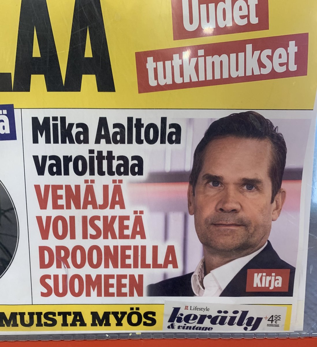 Sami Antinniemi varoittaa

Naftaliinista kaivettu Mika Aaltola voi puhua ihan mitä vaan