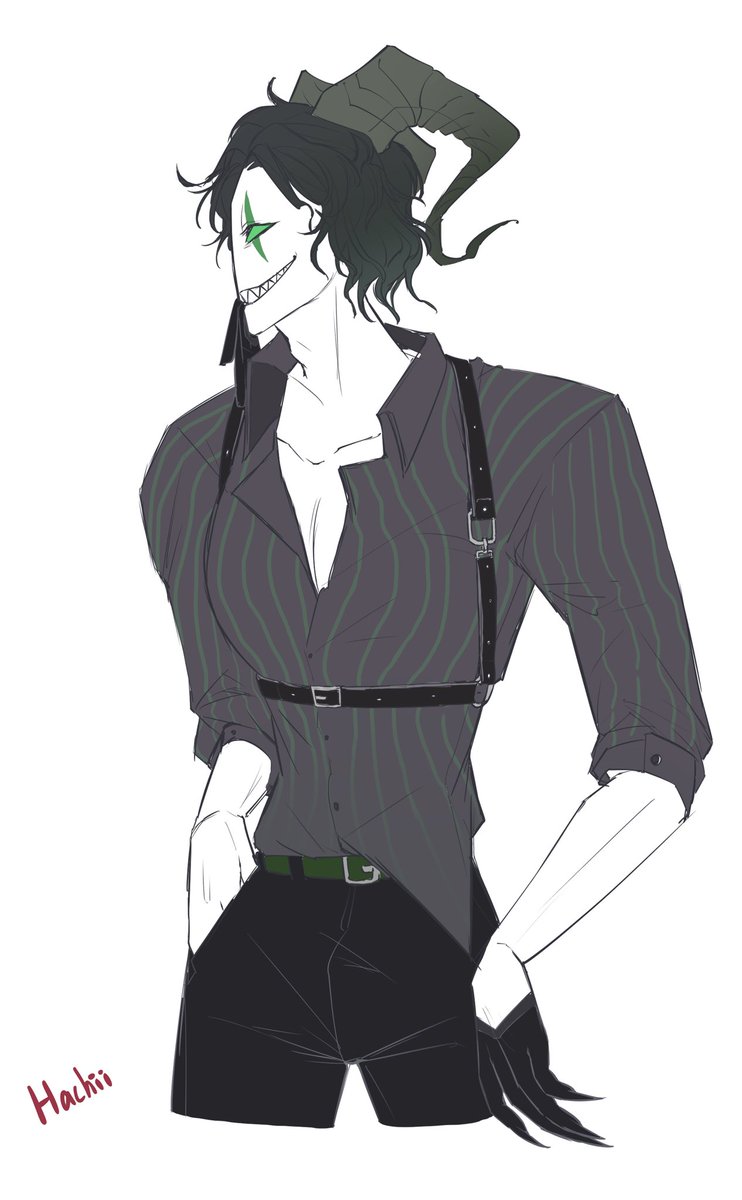 Hedybd11's tweet photo. 穿襯衫 私服
好好看呀❤️

 #thefreakcircus #thefreakcircusharlequin
#harlequin #pierrot #tfc #怪胎马戏团 https://t.co/KrBA7hI4Il