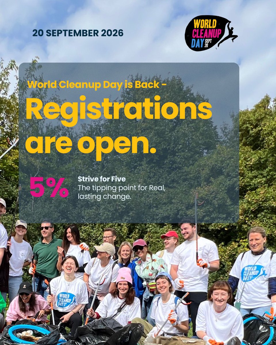 World Cleanup Day UK tweet media