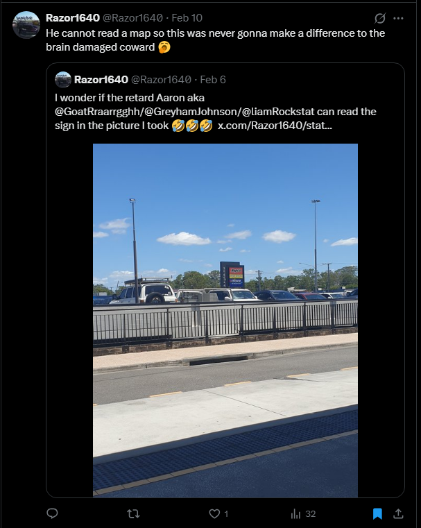 Razor1640's tweet image. @GreyhamJohnson #MrMultipleAccounts cannot read a map 
#Whatalife
#whataretard
#itsafuckwit
#itsacoward
#sameshitdifferentaccount