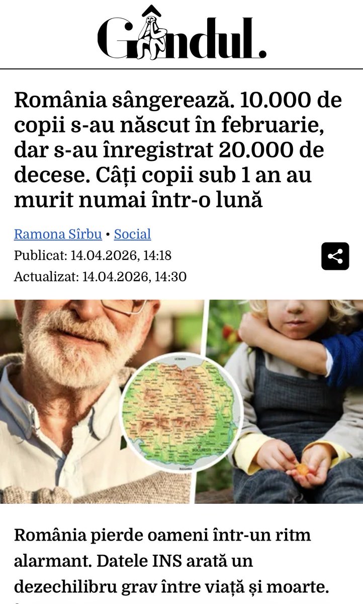 lunetisstul's tweet photo. Asta în timp ce guvernul și președinția fac orice pentru oricine altcineva în afara propriului popor. Dăm bani, hrană și energie în stânga și în dreapta fără să ne gândim la ai noștri și la viitorul nostru! Sclava! Popor de imbecili!@NicusorDanRO @Bolojan https://t.co/WaV4A2Cy33