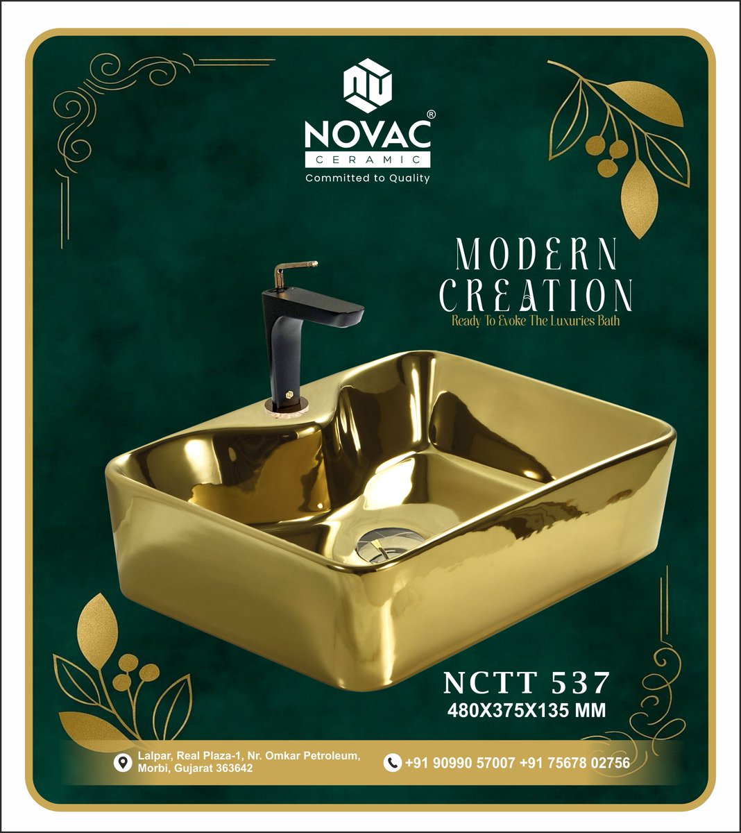 NovacCeramic's tweet image. levate your bathroom design with a washbasin from Novac Bathware. Shop now for a touch of sophistication and style.

📲For More Information Contact us on:
💬+91 756 7803 756
💬+91 756 7822 756
📧 novacbathware@gmail.com

#basin #imported #premium #quality #novacbathware