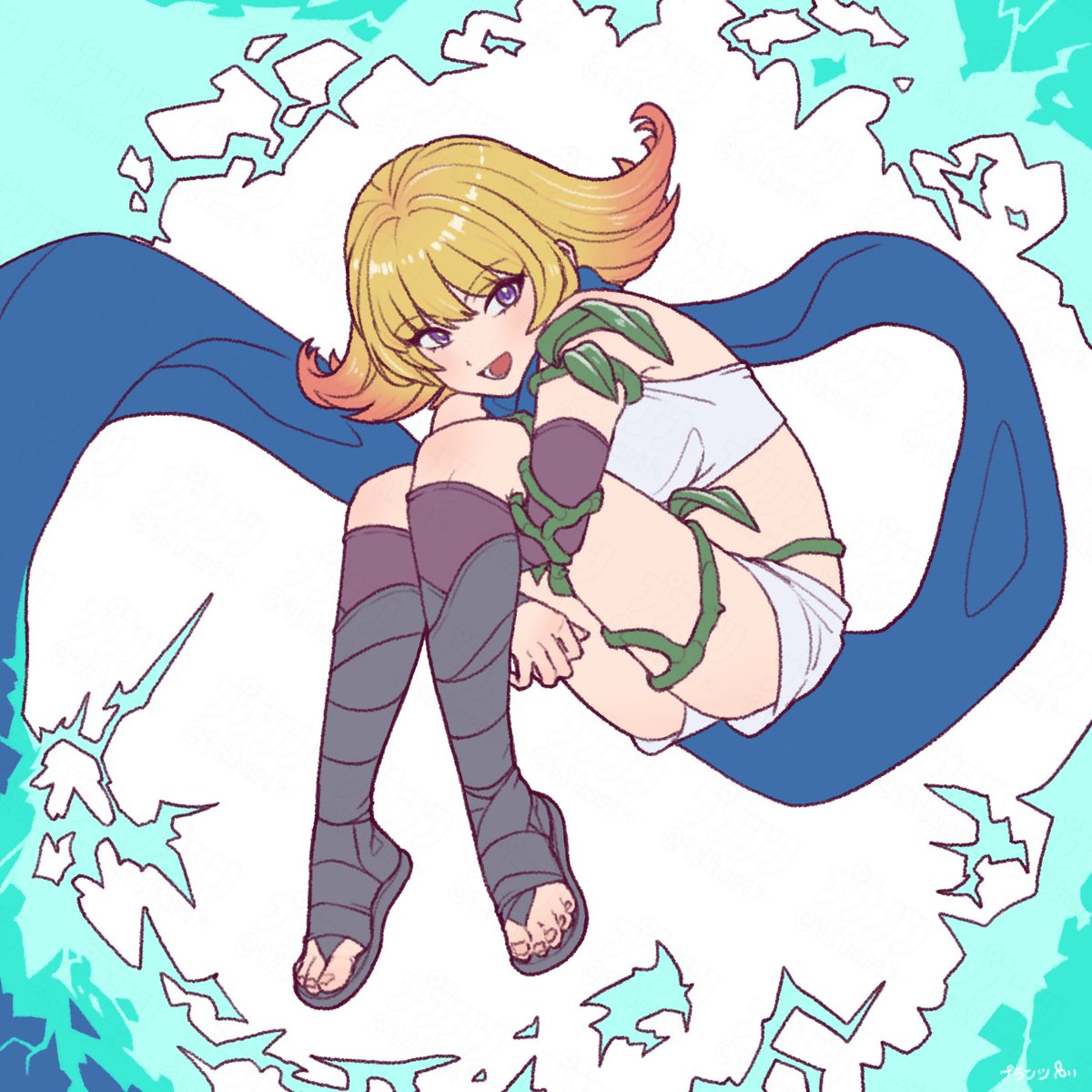 年始にブルスカにあげてた絵 