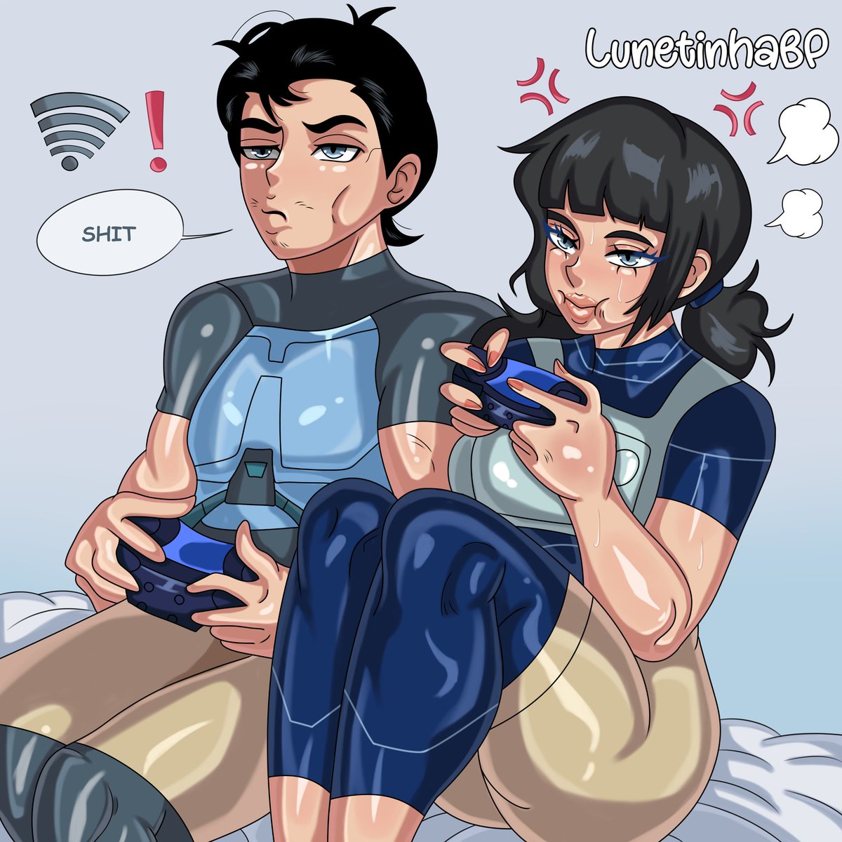 LunetinhaBP's tweet image. They're like cute siblings.
#techjacket #zoethompson #zackthompson #invincibletwt #invicible
