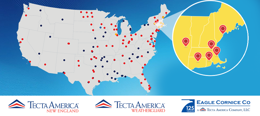 TectaAmericaNE's tweet image. Tecta America New England, WeatherGuard and Eagle Cornice are your single-source provider of #roofing installations, repairs, asset management, preventative #maintenance and #emergency service. Learn more: bit.ly/3N0tJH3 #TrustTecta
