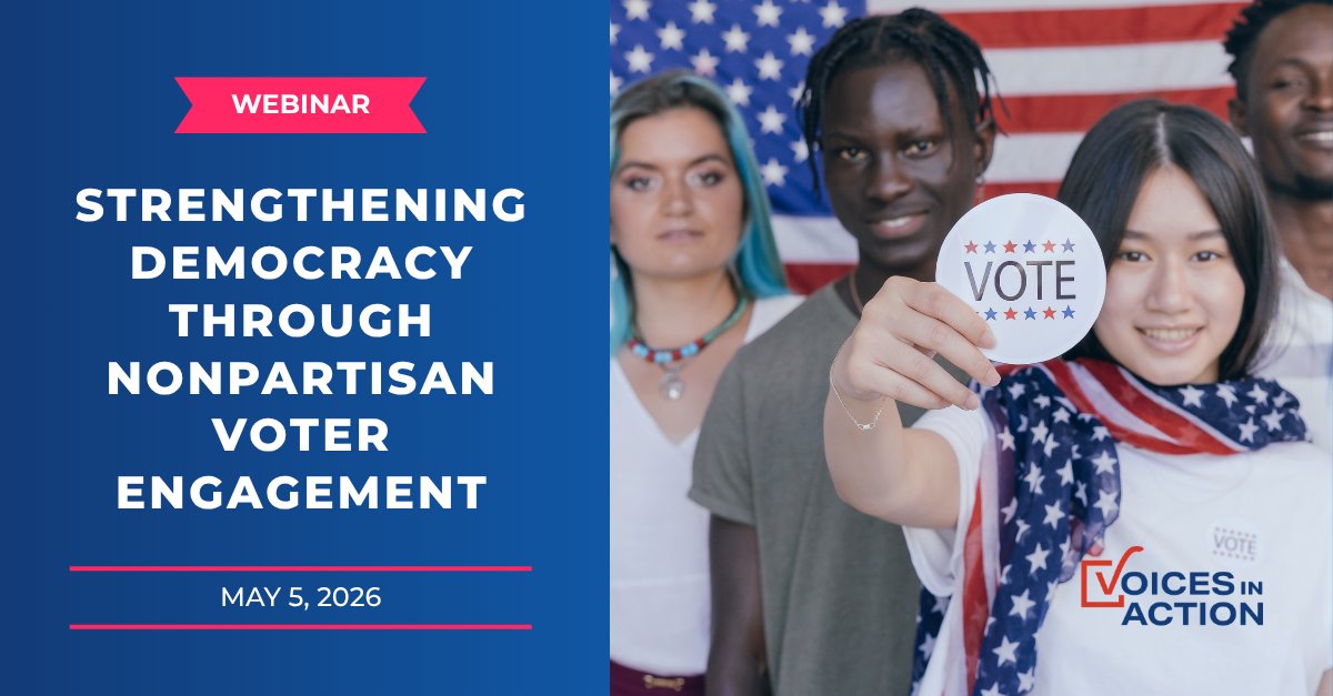 AFJBeBold's tweet photo. Nonprofits: ready to turn your everyday impact into civic power? ✊🏾

Join our Voices in Action kickoff + get tools to engage communities this midterm season. Sign up now: 

https://t.co/P8HKbwVV8z https://t.co/JGOeAkYxME