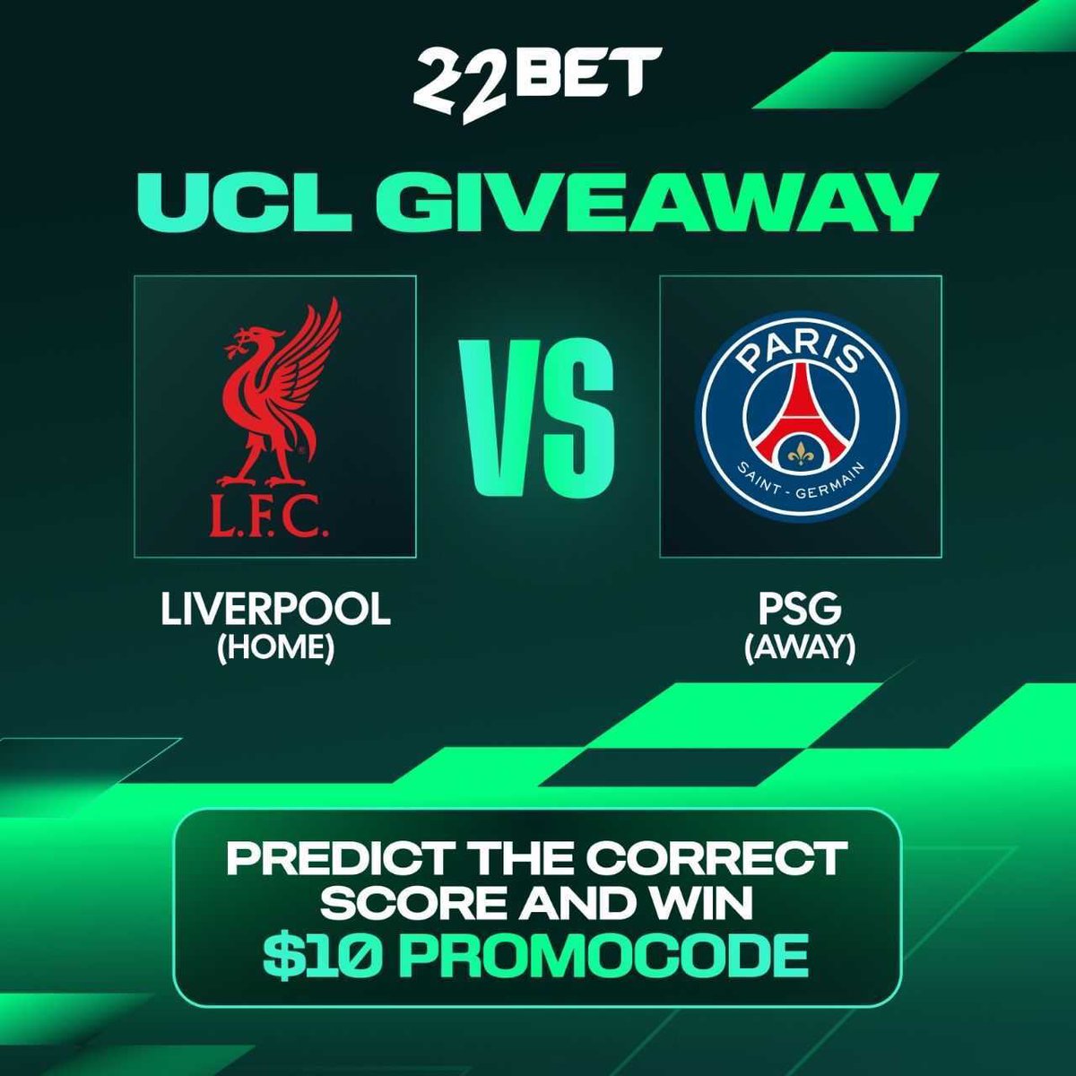 22bet_ke's tweet photo. ⚽🔥 Big game, easy chance to win 💰

Liverpool vs PSG — Liverpool are down 2-0 from the first leg 😳👀
Do you think they can pull off a comeback? 🔴✨

Drop your correct score prediction and stand a chance to win a $10 FREE BET if you get it right 💸🔥

To enter:
✅ Follow
✅ Retweet
✅ Drop your prediction

Hurry up, time is running out ⏳😤
T&C apply 💯
