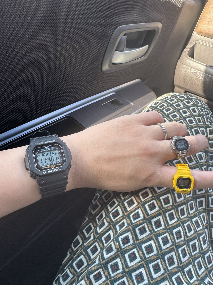 baarooshock's tweet image. タイピングはしませんが、バリバリ使っててます！
#gshock