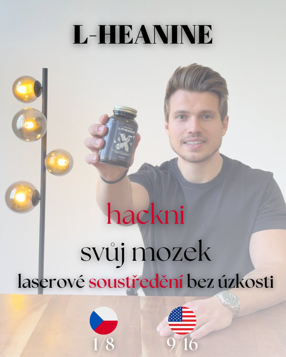 vitalarchitects's tweet image. Soustředění mistrů meditace v jedné kapsli? 🧘‍♂️ 

Klinické studie potvrzují, že L-Theanin zvyšuje alfa vlny v mozku a tlumí stresový kortizol. 

Ideální parťák ke kávě pro energii bez nervozity. Více v carouselu! 🧵 #LTheanine #BrainHealth #Vitality #BiohackingCZ