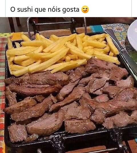 Esse "sushi" eu não resisto 🤤
