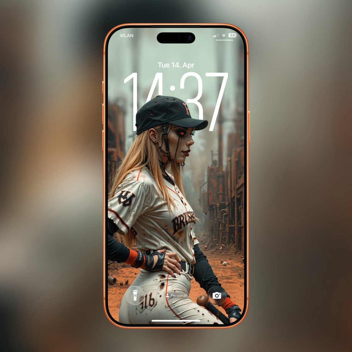ScreenGirlsNet's tweet image. ⚾️ Now stepping onto your screen: 

Number 916… Designated Hitter, Raven Cross! 

#DesignatedHitter #GameOn #MLB #ScreenGirls #AIArt #Lockscreen #Baseball #DH