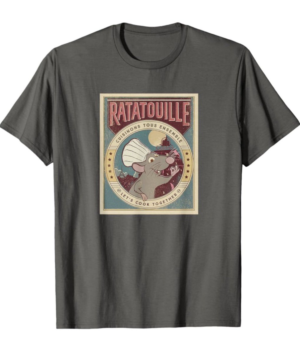 PONEYCOMB's tweet image. 『私がビーバーになる時』、『レミーのおいしいレストラン』、『カールじいさんの空飛ぶ家』などをはじめとしたピクサー作品のデザインを落とし込んだ新作アパレルが、PONEYCOMBのAmazon Merch on Demandに登場中✨️
ボディカラーとデザインをお好みで選べちゃう！
ぜひチェックしてね👀