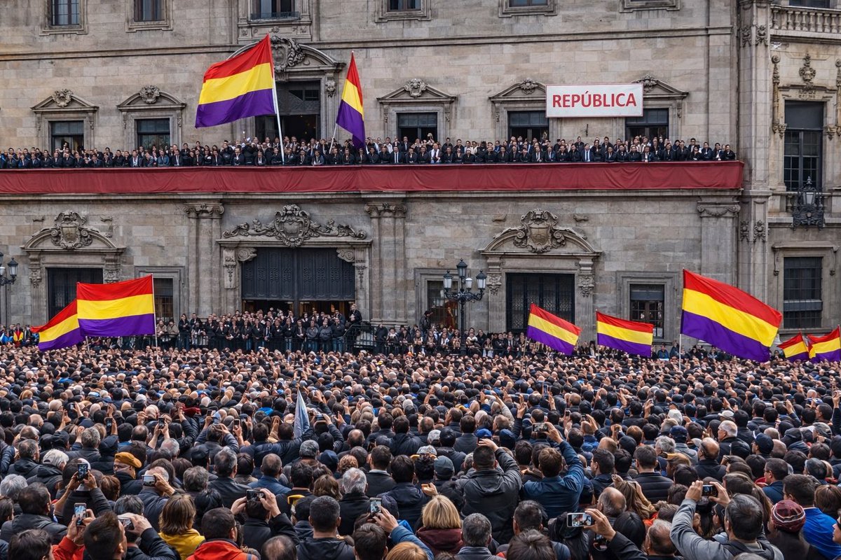 Imagina’t aquest moment. La gent omplint la plaça, mirant cap al balcó, sabent que tot és a punt de canviar.

Un poble que s’aixeca, que fa història, que lluita per assolir la democràcia plena.

Perquè, de vegades, els somnis es fan realitat.

#APerLaTercera