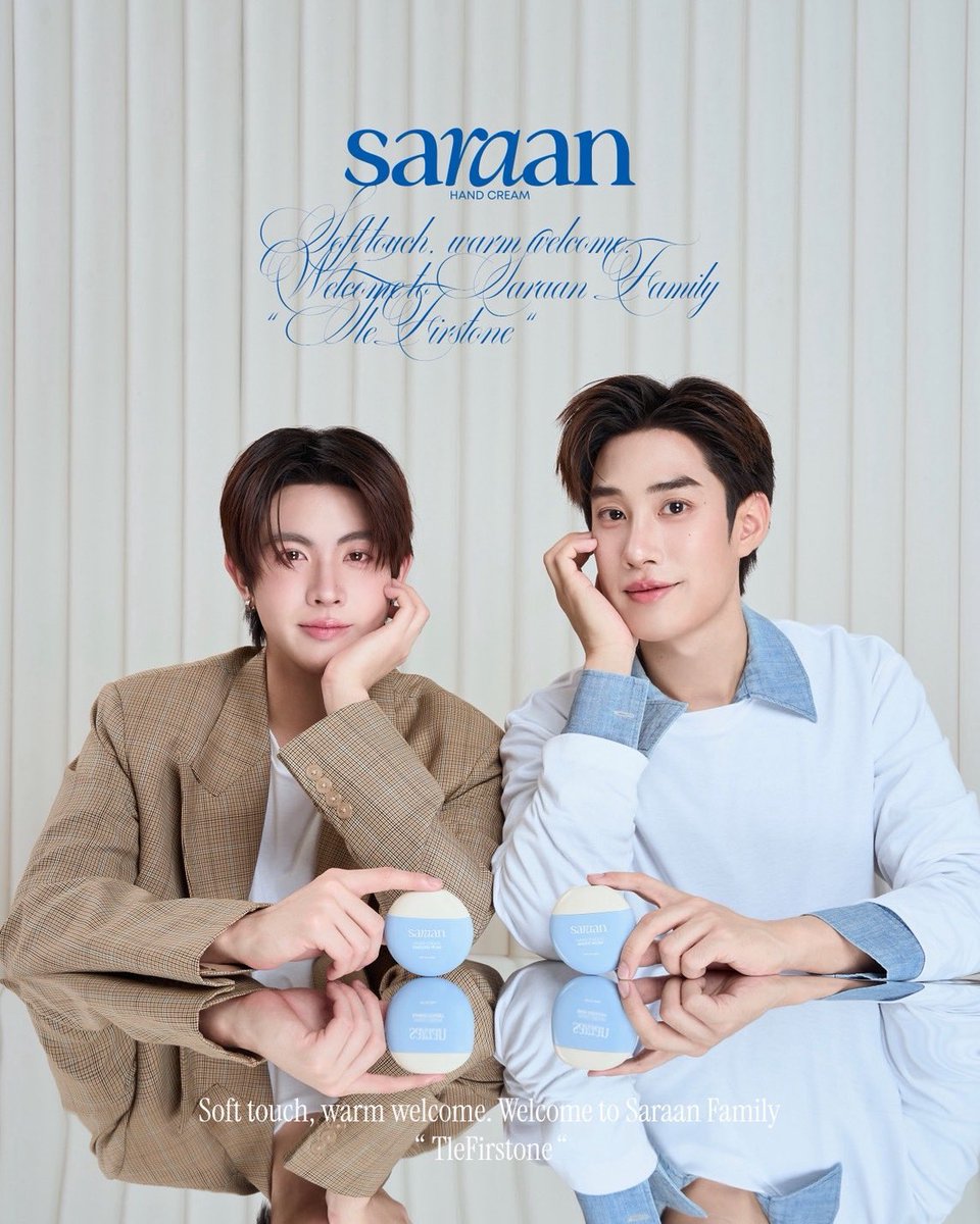 TLEOFFICIALTH's tweet image. 🤍🤝🏻 CONGRATULATIONS ✨️

“เติ้ล มติมันท์ ศรีบุญเรือง” @TLE_mtm และ “เฟิร์สวัน วรรณกร เรืองรัตน์” @firstone_wnk  Presenter คู่แรกของ @Saraanofficial 🩵

#SaraanXTleFirstone
#Saraan

 ♡🎶#TLE_mtm #Firstone 
#TleFirstone #เติ้ลเฟิร์สวัน ♡