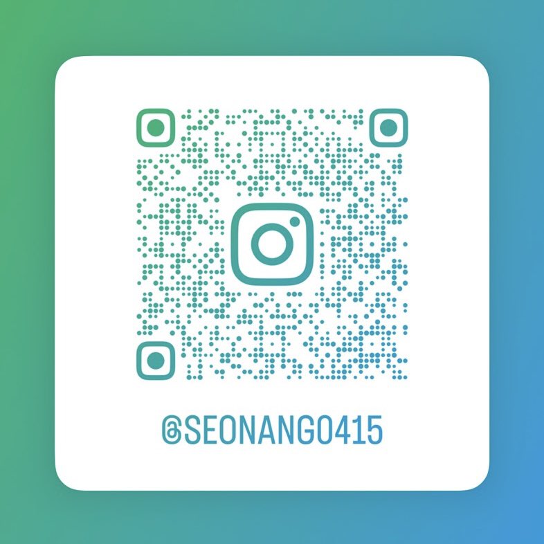 인ㅅ타 계정 비활 되가지구…🤦🏻‍♀️
계정 새로 만들었습니다ㅜㅜ
계정 복구 시키려고 문의도 넣고 했는데..
지금은 방법이 없네요ㅜㅜ
아무튼!! 새로운 계정 맞팔해요!!
팔로우 걸어주세용🫶🏻🫶🏻🫶🏻

seonang0415 입니다!