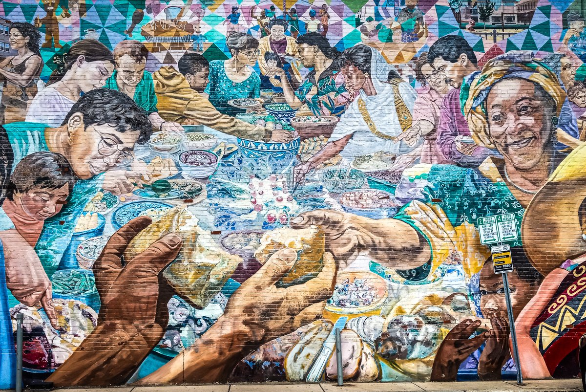 paulsportrait's tweet image. #Mural in #CentralSquare #CambMA