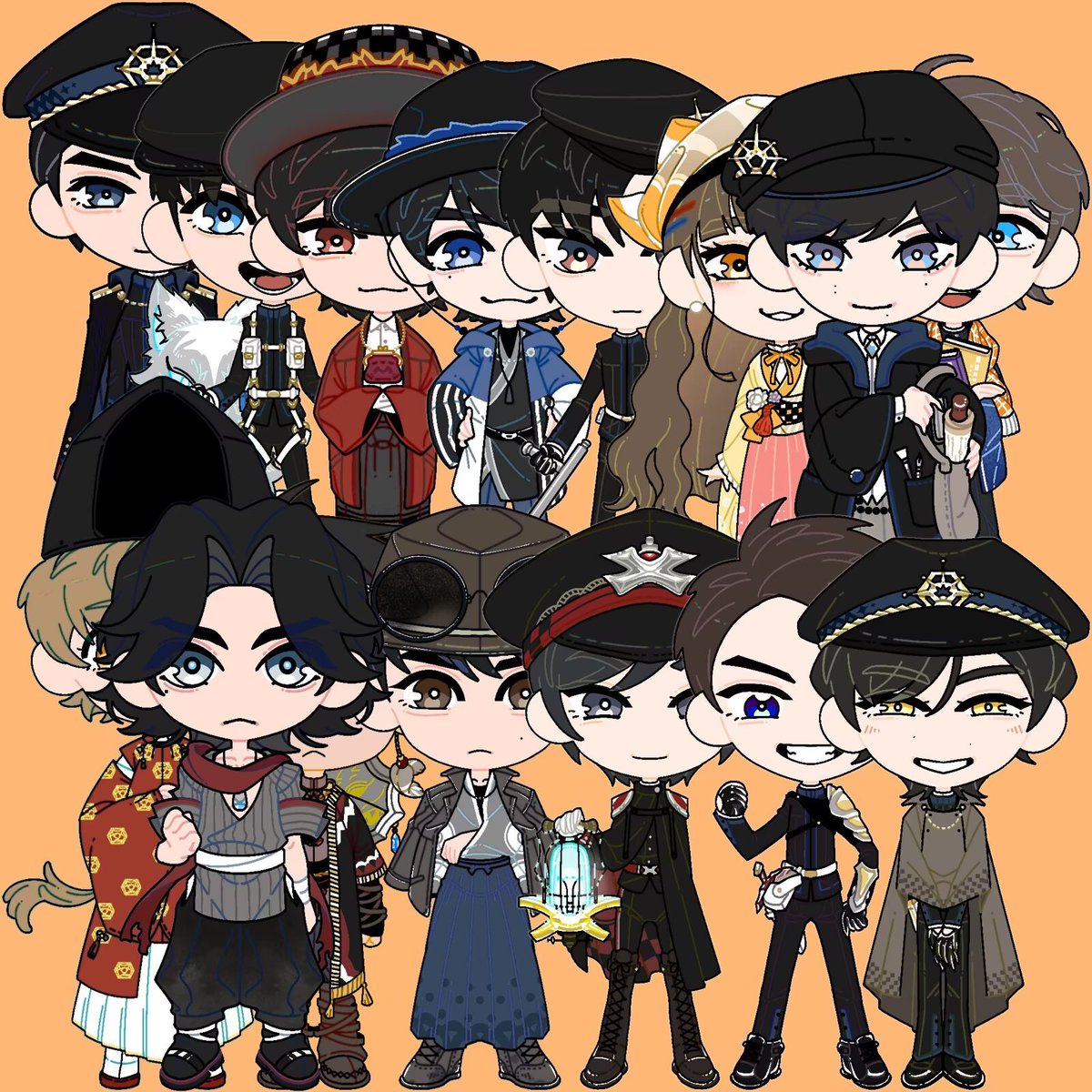 tod40815331's tweet image. 加上了优马与宙人……似乎没有发过