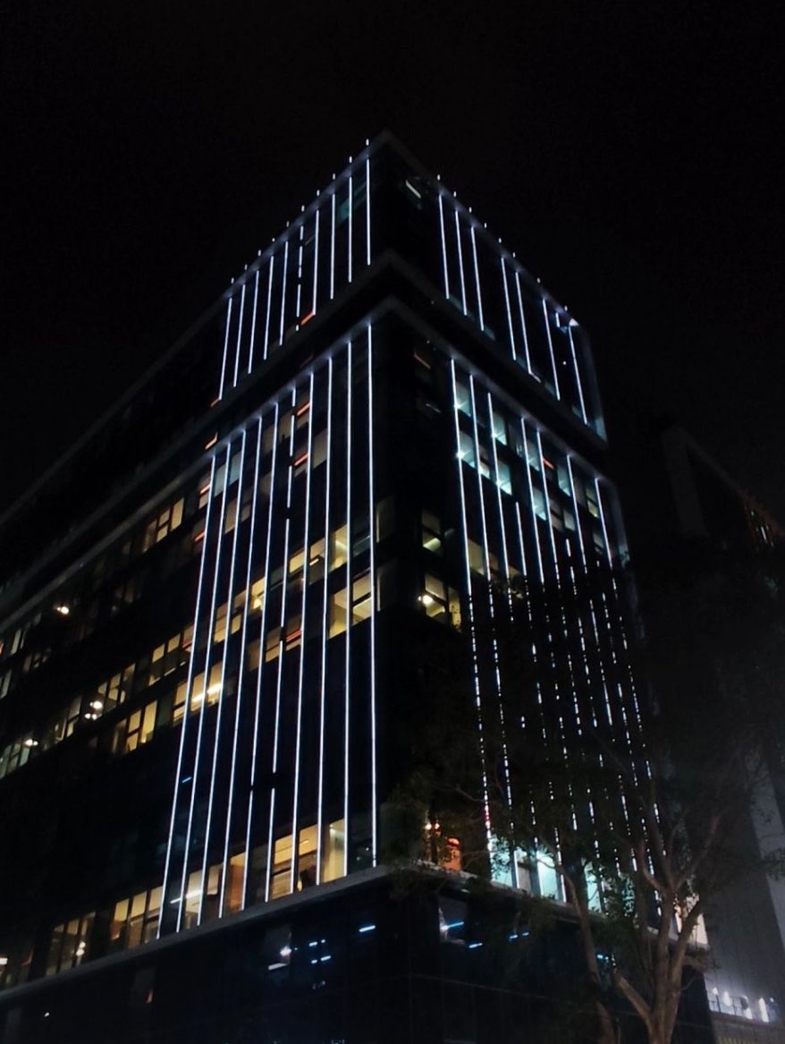 UpdatesChennai's tweet image. Glimpses of the new L&amp;amp;T Tech Centre (TC-4) - A 13 storey tall building with a built up area of 667,417 sqm opened recently at Manapakkam Campus… #Chennai #Office 🏗️🌇