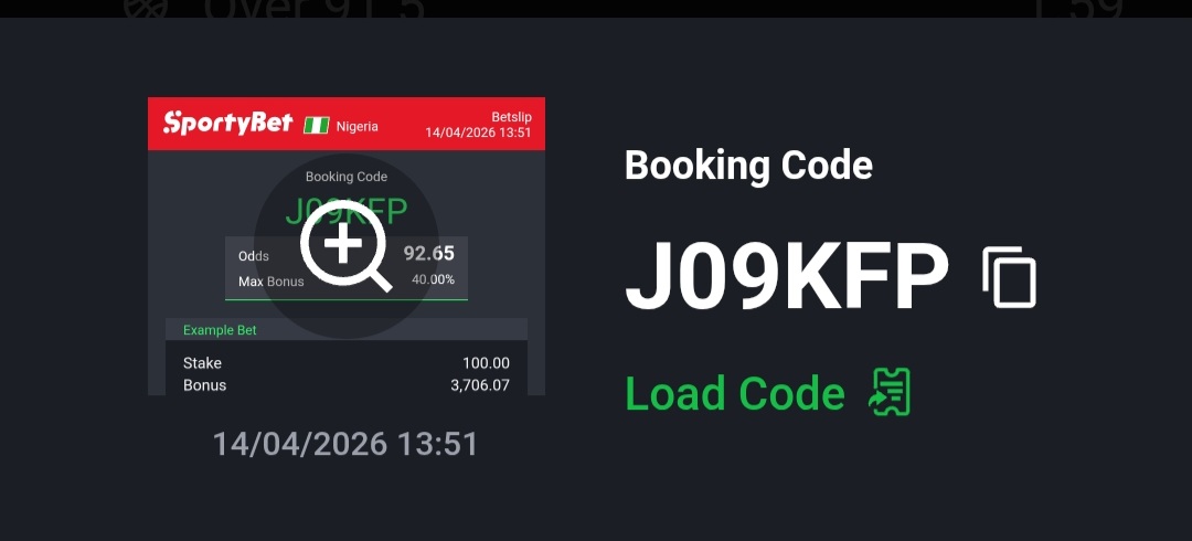 Mister_Punter's tweet photo. 🔥 Longshot: 100 odds (140x) 🏀 🔥 

🟢 Sportybet code: J09KFP

⛔️ Stake responsibly ⛔️  

#basketballbets #sportsbetting #bettingtips #gamblingx #viral #trending #trendingnow https://t.co/pjwYsMGUZW