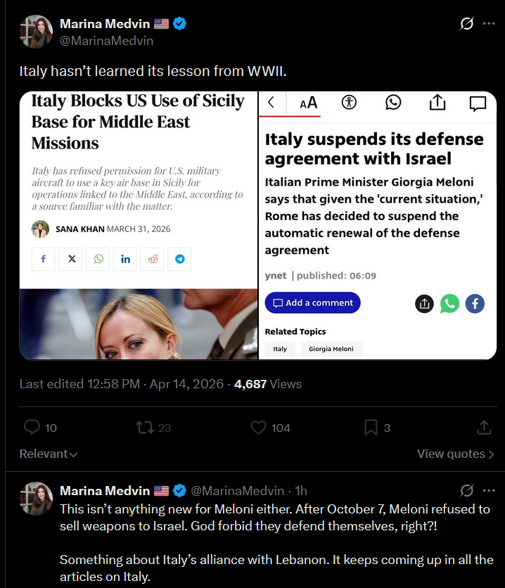 The USA is the enemy and I am going to keep reminding every European on this app of this fact every day.  Repetition is key.