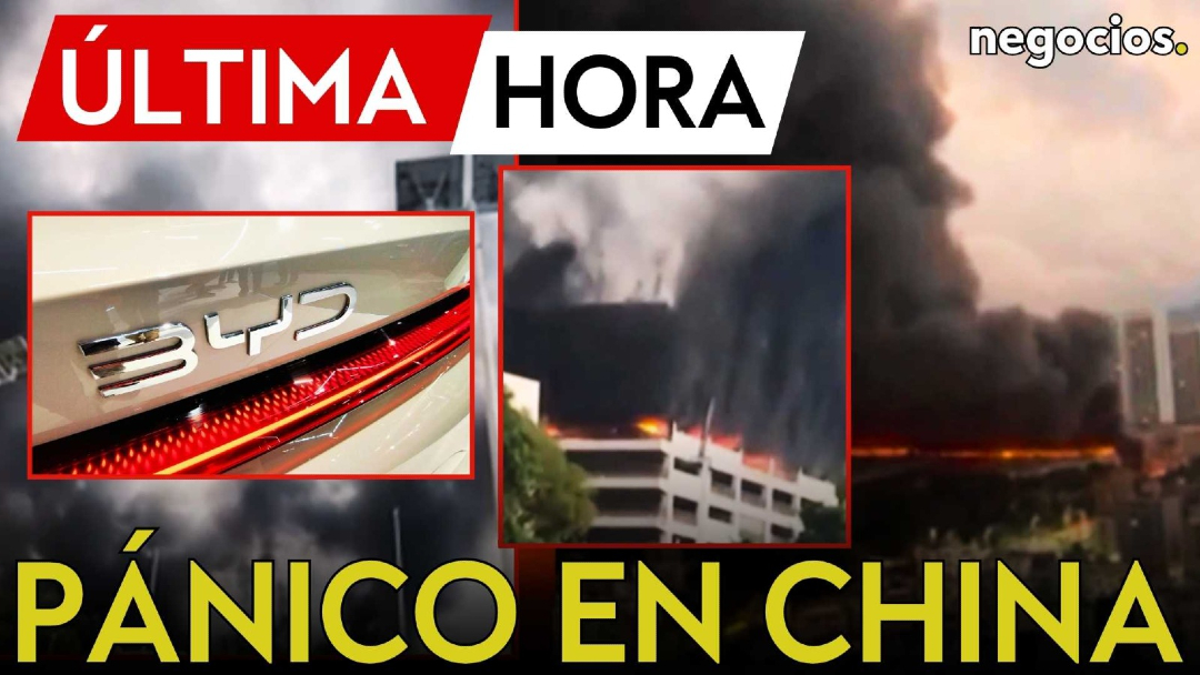 negocios_tv's tweet image. ÚLTIMA HORA | Arde la sede de BYD en China: Incendio masivo en el gigante de los coches eléctricos 

youtu.be/f2ciYozSN5s

#ultimahora #china #incendio #pingshan #byd #accidente #almacenamiento #noticias #breakingnews #cocheselectricos #negociostv