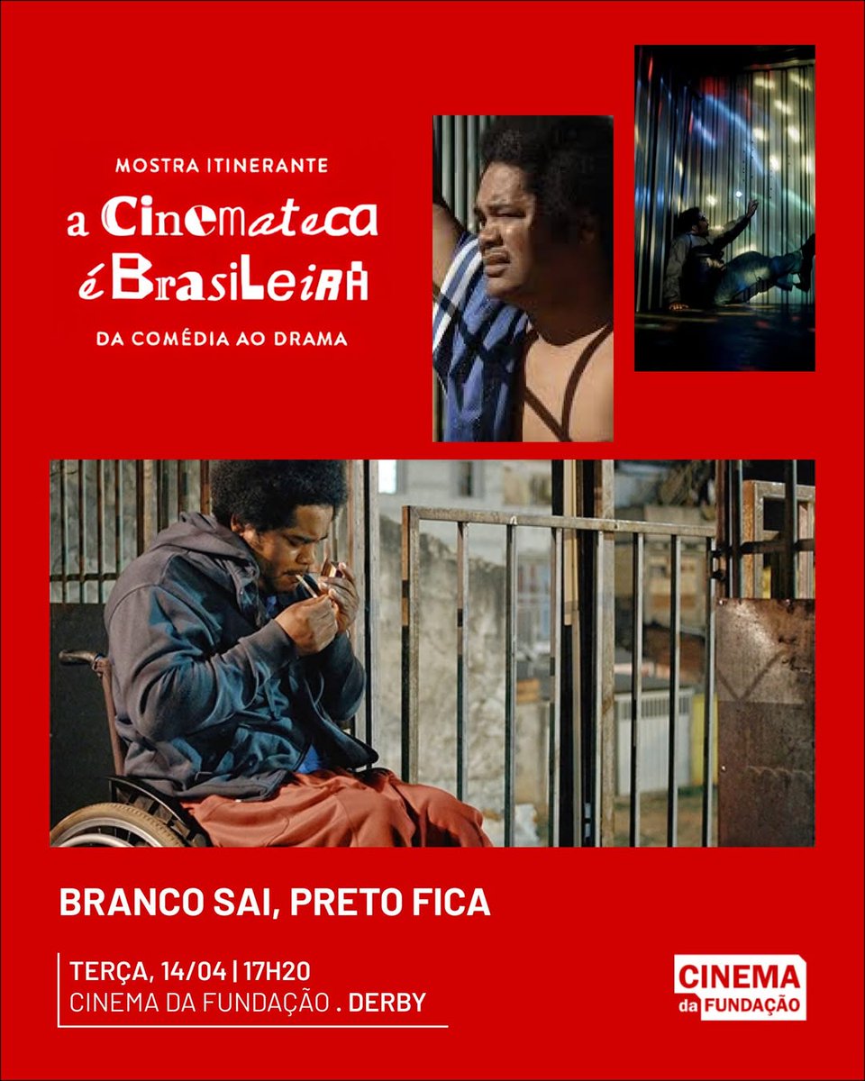 A mescla de ficção com documentário “Branco Sai, Preto Fica” conta a história de um grupo de jovens da periferia de Brasília que têm suas vidas marcadas após um acontecimento terrível.  

🎟️ A bilheteria está aberta 1h antes da sessão para a distribuição dos ingressos gratuitos.