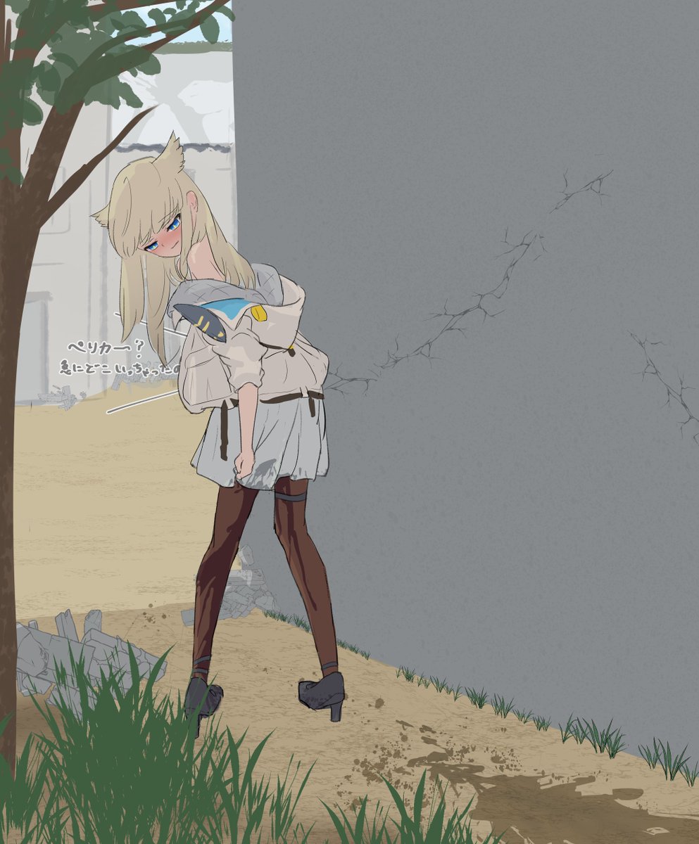 少し間に合わなかったペリカ 