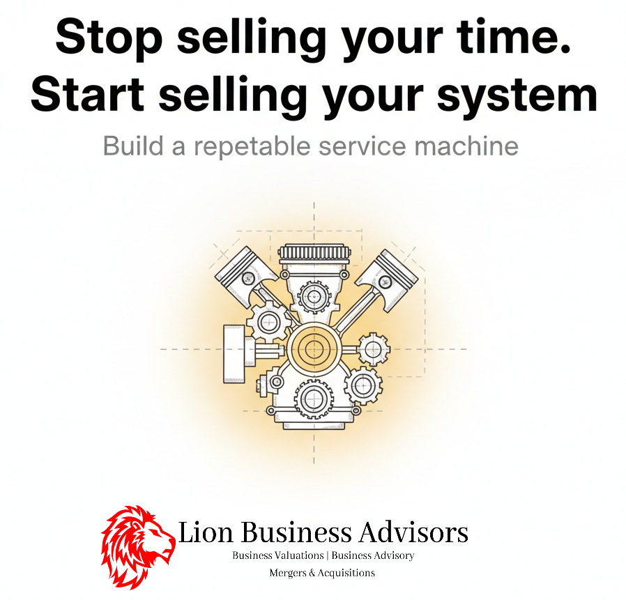 JoshuaRCarnes's tweet photo. Stop selling your time and start selling your system.

The moment you document your "secret sauce" is the moment your business starts becoming more valuable.
#BusinessValuation #BusinessBroker #ServiceBusiness https://t.co/uiXvlvO45D