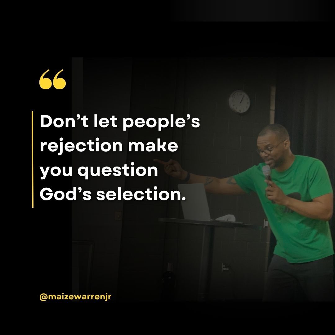 MaizeWarrenJr's tweet image. God selects who people reject.
#Selected
@TanethiaWarren