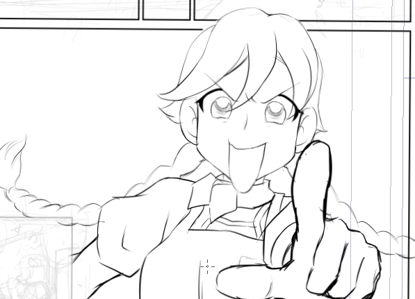 おっぱい塗りの途中で、なんかいきなりこの人描きたくなっちゃった(酒酒
心の赴くままに… 