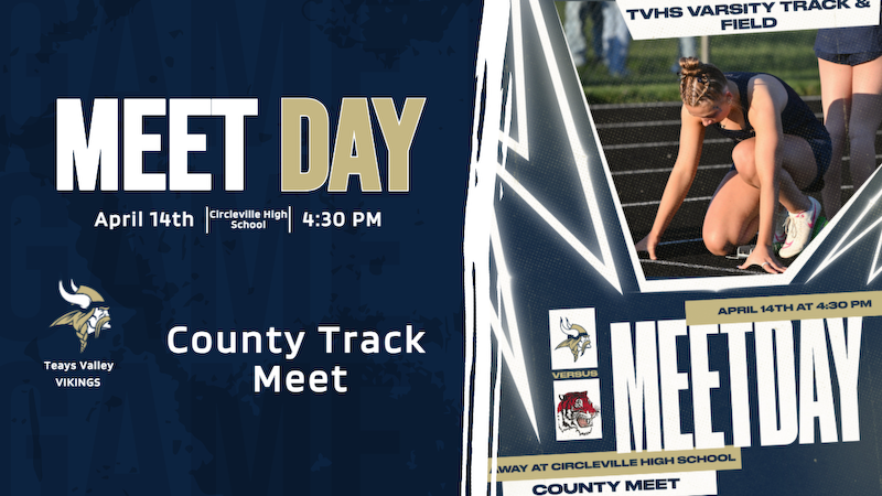 TV_Athletics's tweet photo. Good Luck to the Boys and Girls Track &amp; Field teams at the County Meet at Circleville High School today. LET'S GO VIKINGS! https://t.co/y1ixmrMJ8g