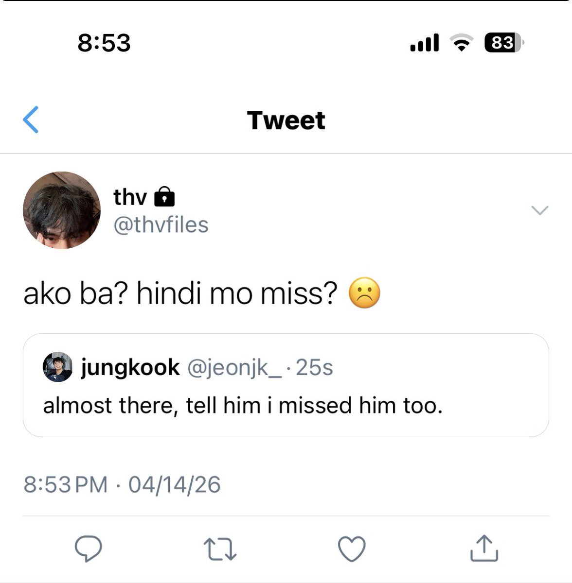 Inbetweeners.

a #taekookau wherein— it’s been five years since taehyung and jungkook broke up, but they still often see each other for one reason—they have a child.