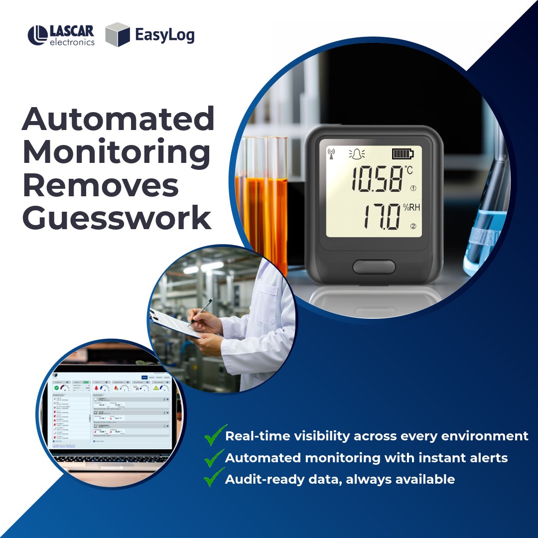 Critical temperature breaches are more common than you think

How are you currently monitoring your critical environments?

#ColdChain #TemperatureMonitoring #Pharma #Laboratory